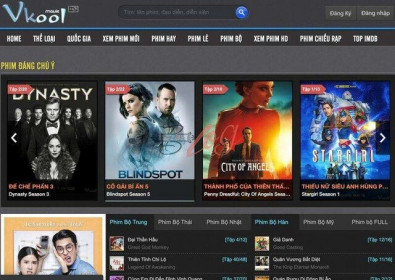 Website phim lậu hàng đầu Việt Nam bị chặn