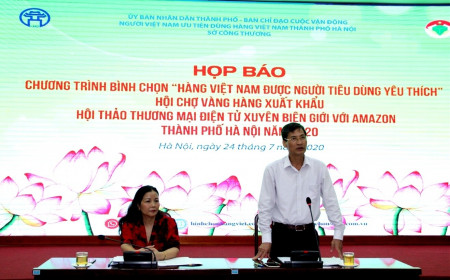 Hà Nội: Bình chọn Hàng Việt Nam được yêu thích