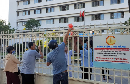 Gần 1.000 người trong Bệnh viện C Đà Nẵng bị phong tỏa