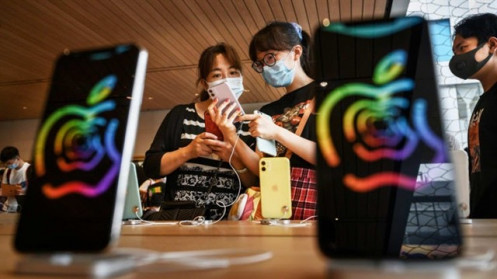 Doanh số iPhone của Apple tại Trung Quốc tăng vọt 225% trong quý 2