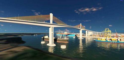 Xây cầu Phước An gần 5.000 tỉ đồng, nối cảng Cái Mép - Thị Vải với cao tốc