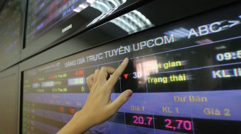 UPCoM: Nhiều cổ phiếu bị tạm ngừng giao dịch