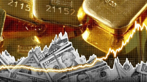 Đằng sau đà tăng của giá vàng: Cú huých từ đồng USD