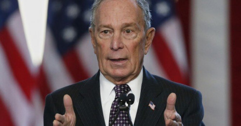 Tỷ phú truyền thông Mike Bloomberg tuyên bố chi 60 triệu USD giúp Đảng Dân chủ