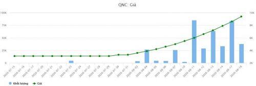 Vì sao cổ phiếu Xi măng và Xây dựng Quảng Ninh (QNC) bất ngờ nổi sóng lớn?