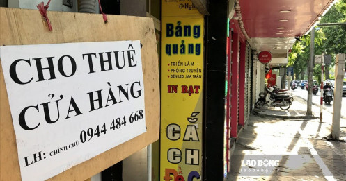 Dịch Covid-19: Cuộc "tháo chạy" khỏi những tuyến "phố vàng" ở Hà Nội