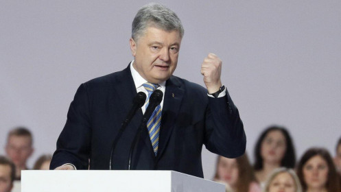 Nga cấm vận cựu Tổng thống Ukraine Petro Poroshenko