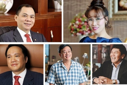 Các tỷ phú giàu nhất đồng loạt đón niềm vui bội thu đầu tháng