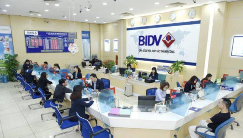 Ngân hàng BIDV: Cổ phiếu đi lùi, nợ xấu nhích tăng