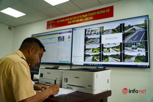 Phát hiện hàng nghìn xe vi phạm trên cao tốc Nội Bài - Lào Cai trong 1 tháng