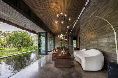 Chán biệt thự mặt phố, đại gia Việt "rủ nhau” về quê làm nhà tranh mái ngói tiền tỷ