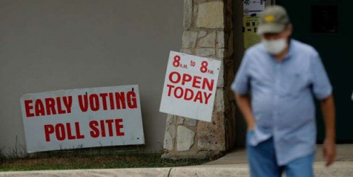Bầu cử Mỹ: 4 bang bắt đầu bỏ phiếu sớm theo hình thức trực tiếp