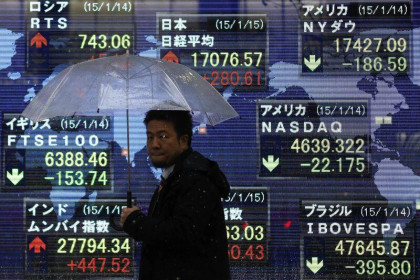 Chứng khoán châu Á biến động khi thị trường lo ngại về sự bất ổn "lớn"