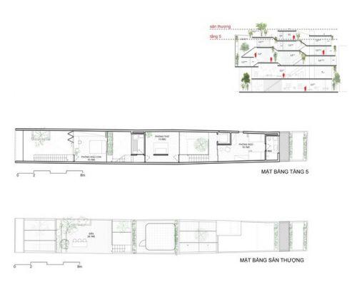 Nhà ống Hà Nội với bề ngang nhỏ hẹp được vinh danh 50 ngôi nhà hàng đầu TG