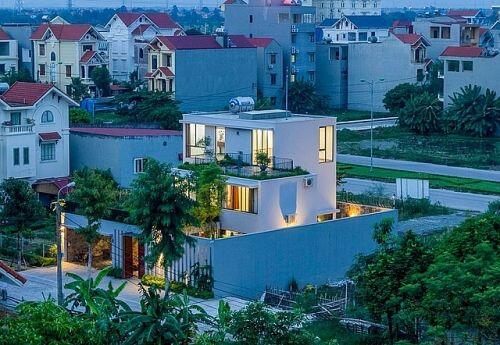 Mãn nhãn với ngôi nhà đẹp như ốc đảo xanh ở Ninh Bình