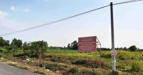 Hàng loạt thửa đất được phân lô, bán nền trái phép tại Đồng Nai
