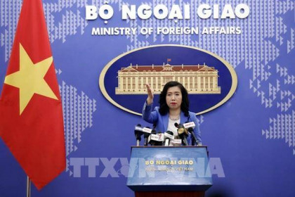 Bộ Ngoại giao: Việt Nam hoan nghênh lập trường của các nước về vấn đề Biển Đông