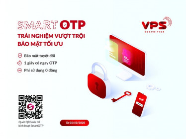 VPS chính thức triển khai SmartOTP trên các kênh giao dịch trực tuyến