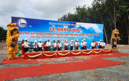 Đầu tư 369 tỷ đồng xây dựng cầu nối Bình Dương - Tây Ninh