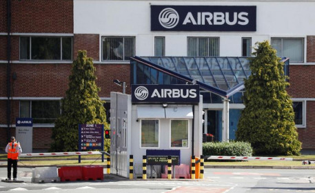 Chứng khoán châu Âu giảm với lo ngại về tỷ lệ thất nghiệp, Airbus giảm