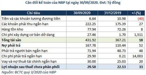 Nhiệt điện Ninh Bình: Biên lãi gộp quý 3 cải thiện nhờ giá vốn giảm