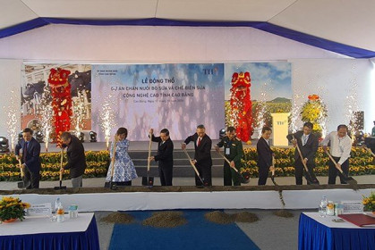 Tập đoàn TH động thổ Dự án trị giá 2.500 tỷ đồng tại Cao Bằng