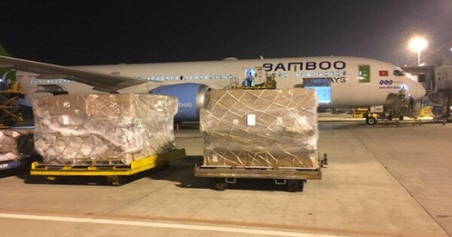 Các hãng hàng không Việt Nam đồng loạt nhận chuyển hàng cứu trợ ra miền Trung miễn phí