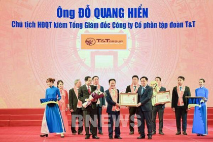 Doanh nhân Đỗ Quang Hiển được trao tặng Huân chương Lao động hạng Nhất