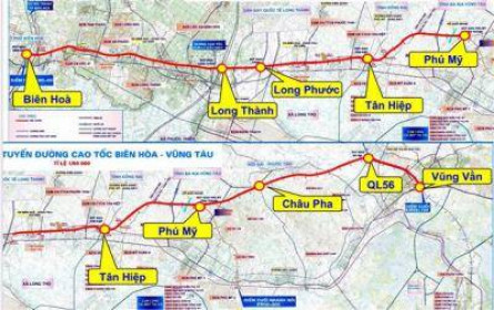 Hơn 19.000 tỷ đồng làm cao tốc Biên Hòa - Vũng Tàu