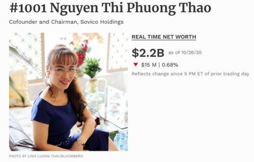 'Câu lạc bộ' tỉ phú đô la Việt Nam tăng thêm 2 người, tài sản thêm hàng tỉ USD