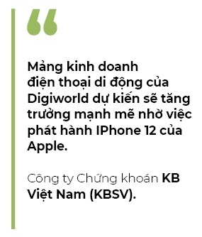 Dòng tiền lành mạnh giúp Digiworld vượt bão COVID thành công