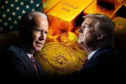 Giá vàng có thể biến động dữ dội nếu ông Joe Biden lên làm Tổng thống Mỹ!