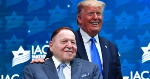 Ông trùm sòng bạc Adelson ủng hộ Tổng thống Trump số tiền kỷ lục