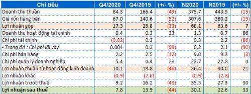 Cải thiện biên lợi nhuận gộp, CAP báo lãi ròng năm tài chính 2020 tăng 33%