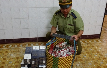 Liên tiếp bắt giữ thuốc lá điếu nhập lậu có tem, nhãn thuốc lá Việt Nam