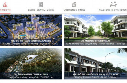 Các dự án bất động sản của Tập đoàn Hà Đô hiện ra sao?
