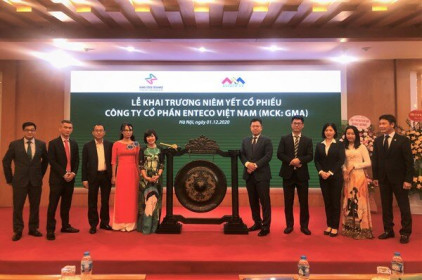 6 triệu cổ phiếu của CTCP Enteco Việt Nam chính thức niêm yết trên sàn HNX