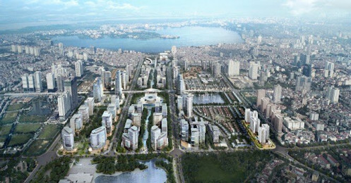 “Siêu đô thị” 1,3 tỷ USD ở Hà Nội bị giảm mật độ xây dựng sau tăng vốn