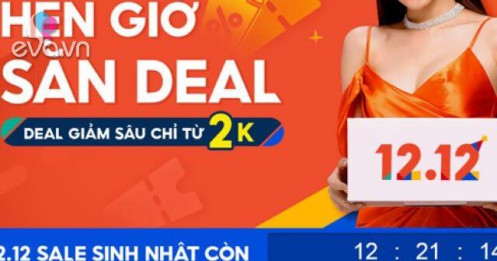 "Bão" sale 12/12: Loạt mặt hàng 1.000, 2.000 đồng, sàn thương mại điện tử giảm "tụt giá" cuối năm