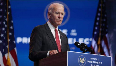 Tổng thống đắc cử Joe Biden: 'Đã đến lúc nước Mỹ bước sang trang mới'