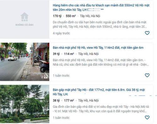 Ngoài phố cổ, Hà Nội còn nơi nào có giá đất tới 1 tỷ đồng/m2?