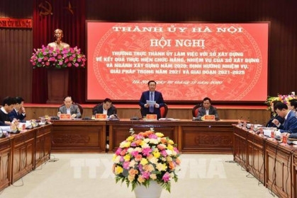 Bí thư Thành ủy Hà Nội: Không để xảy ra “bong bóng” bất động sản