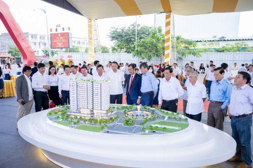 Kiên Giang khởi công dự án chung cư thương mại 500 tỷ đồng đầu tiên của tỉnh