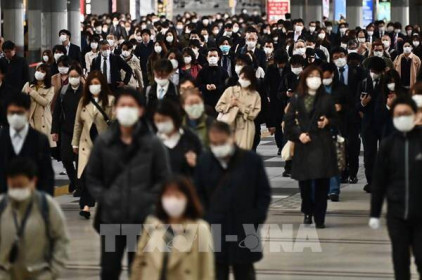 Thủ đô Tokyo ghi nhận số ca nhiễm mới COVID-19 trong một ngày cao nhất