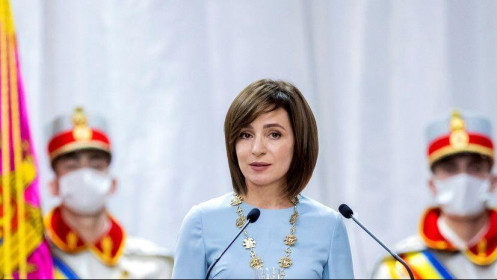 "Giảm tông", tân Tổng thống Moldova tuyên bố đã sẵn sàng đàm phán với Nga về xung đột Transnistria