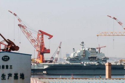 Trung Quốc nâng cấp nhà máy đóng ‘siêu’ tàu sân bay 100.000 tấn