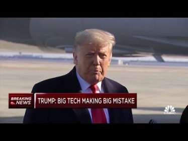 Tổng thống Trump: Big Tech đang chia rẽ nước Mỹ