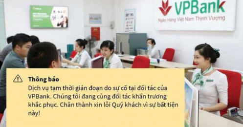 Sự cố khiến hàng loạt ngân hàng bất ngờ bị tê liệt toàn hệ thống đã được khắc phục