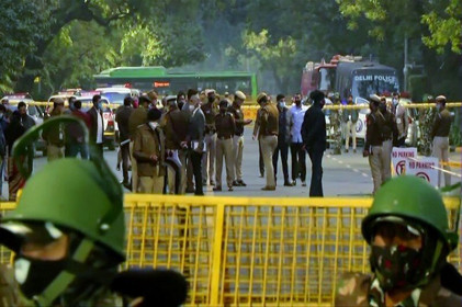 Bom nổ gần Đại sứ quán Israel ở thủ đô New Delhi