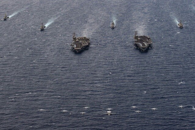 Mỹ và đồng minh tăng sức ép lên Trung Quốc ở Biển Đông
